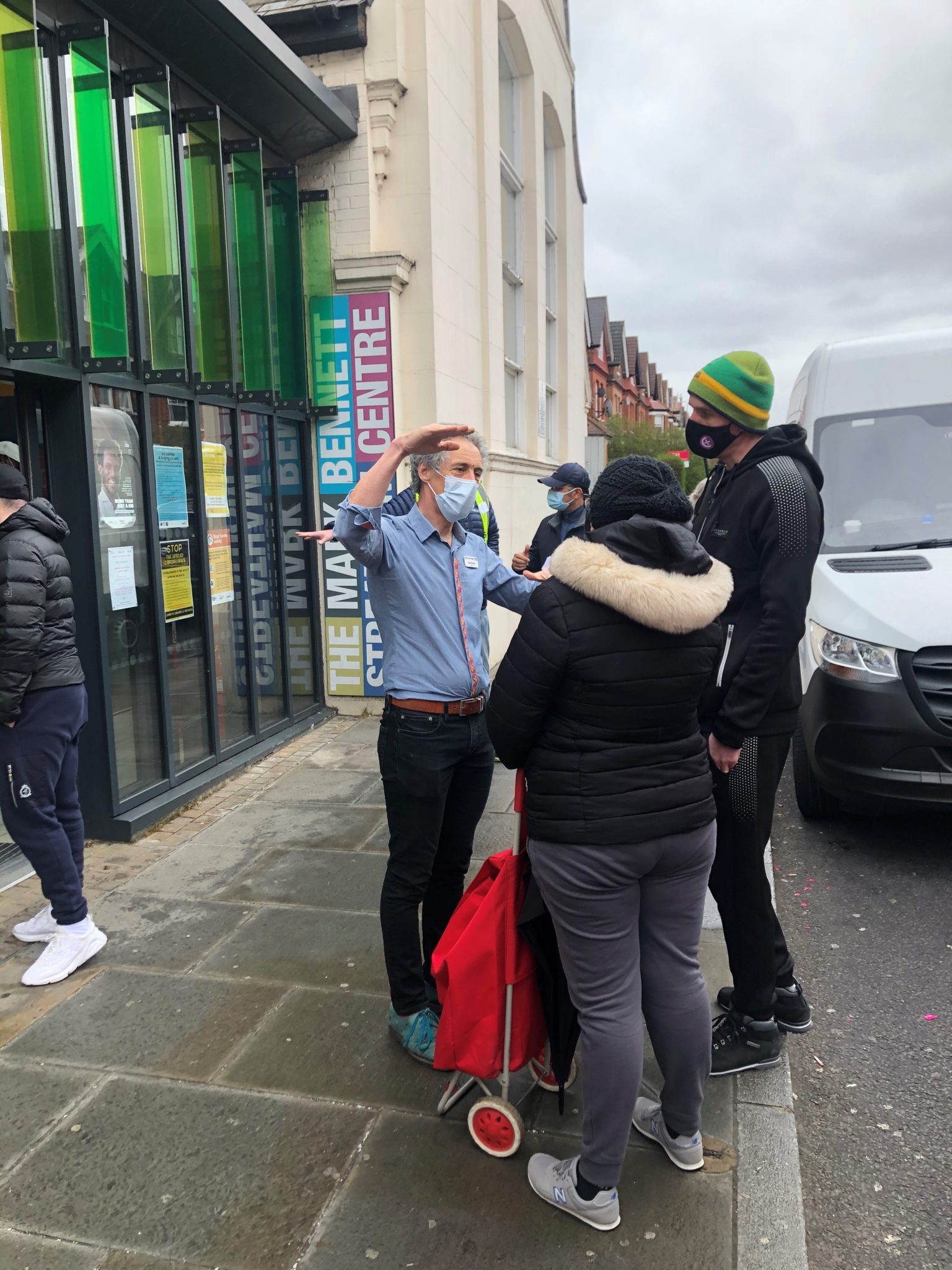 Walkin COVID19 Vaccination clinic success at Streatham Library