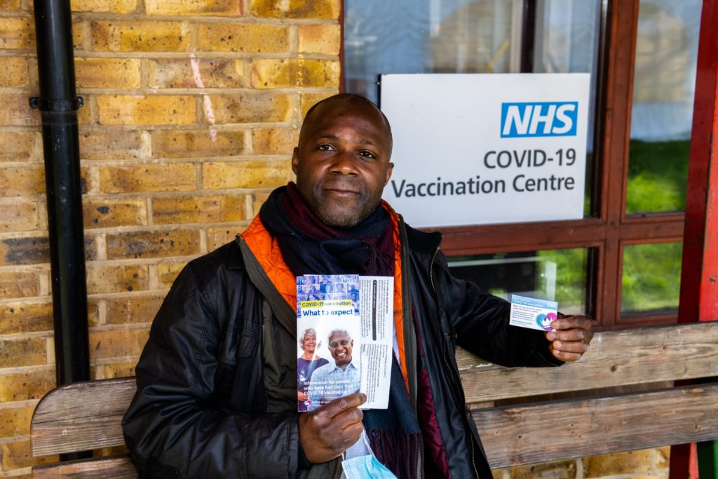 COVID Vaccinations sites in Lambeth