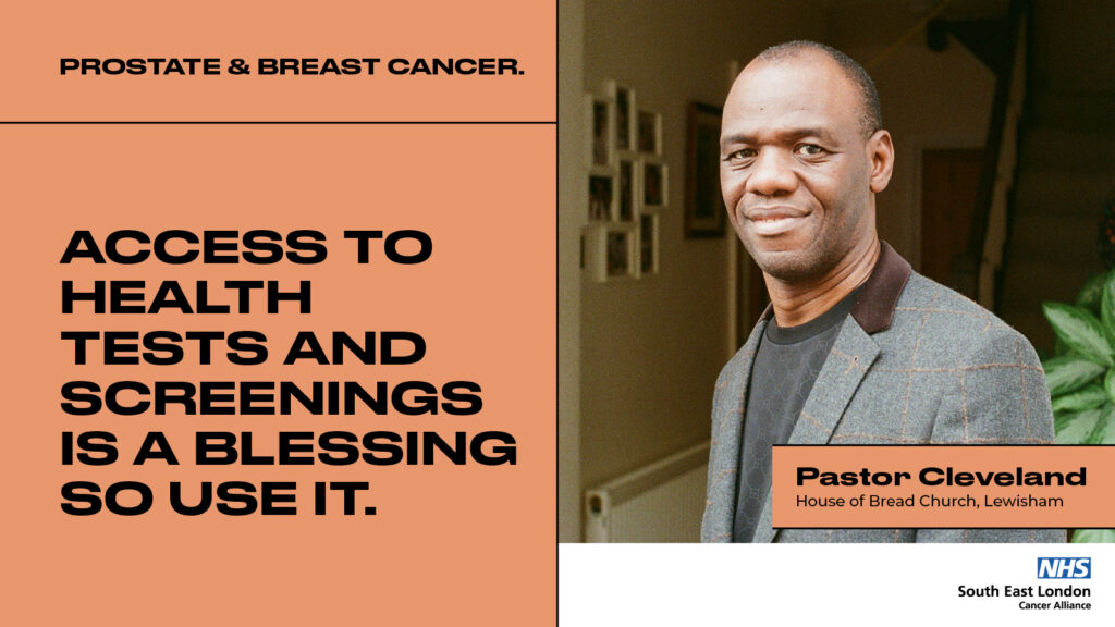 Prostate and breast cancer: access to health tests and screenings is a blessing so use it.