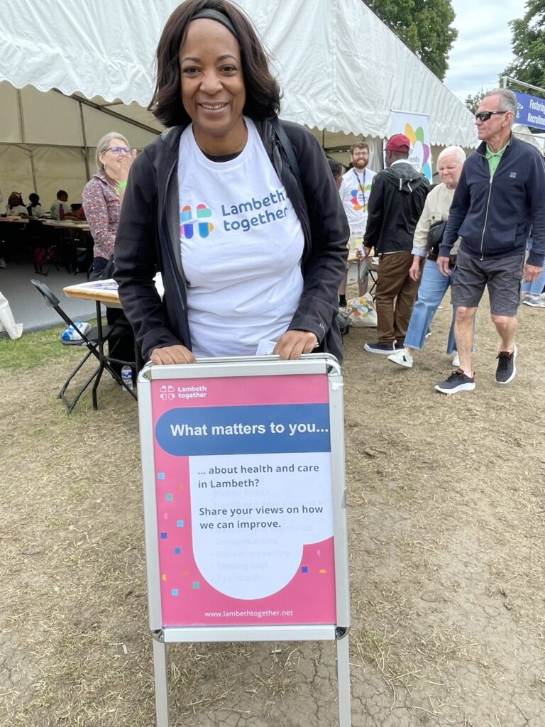 Co-Chair Dr Dianne Aitken at Lambeth Country Show